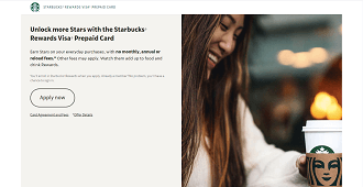 The Starbucks Reward Visa Prepaid Card
