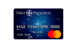 First Progress Platinum Prestige MasterCard® Secured Logo